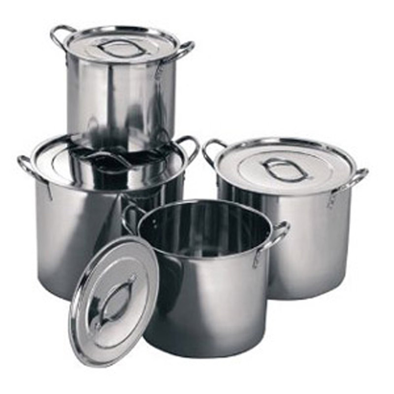 Universal Housewares Starcraft 4 Piece Stainless Steel Stock Pot with